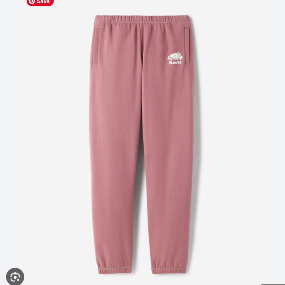 Roots Open Bottom Sweatpant NWT